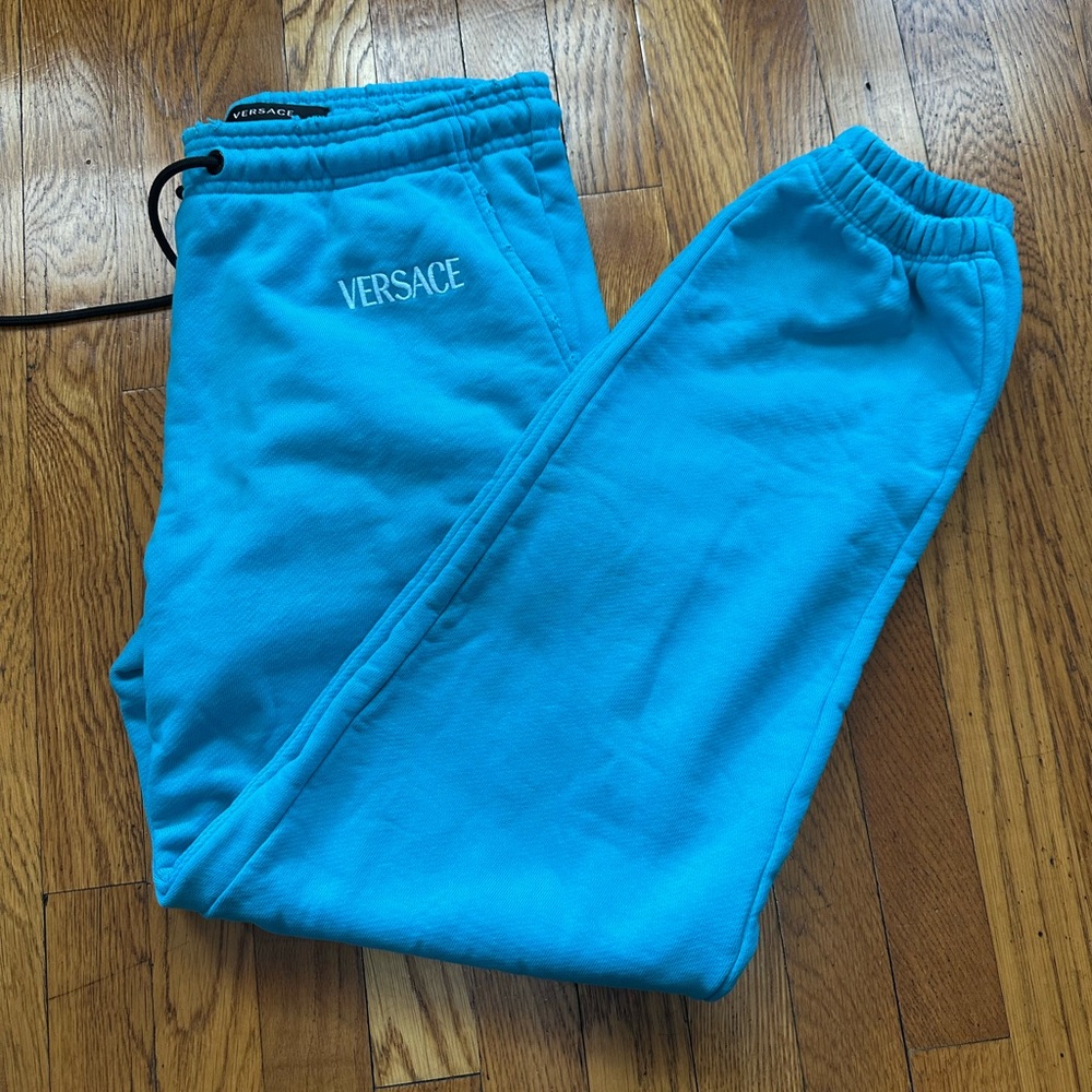 Versace Blue Sweatpants